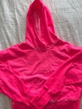 JoyLab Bright Hot Pink Hoodie Sweater
